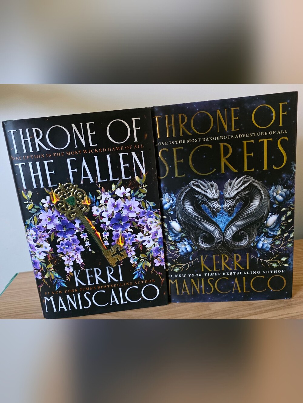Kerri Maniscalco Princes of Sin Hardcover Bundle